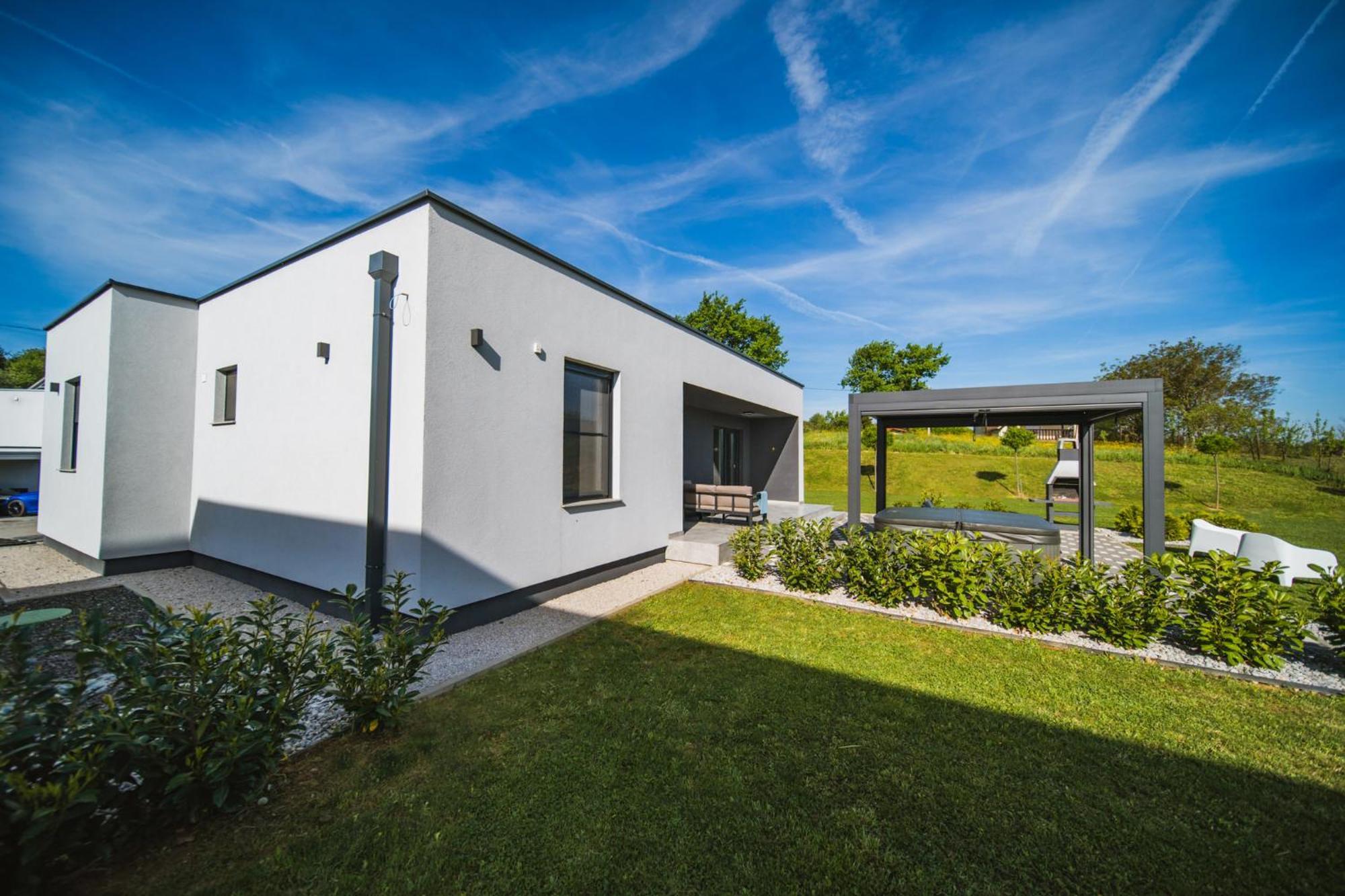 K Relax Place, Varazdinske Toplice, Modern Home With Sauna, Jacuzzi, Wifi ภายนอก รูปภาพ